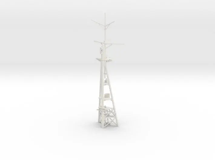 1/128 IJN Takao Structure Aft Mast - distefan 3d print