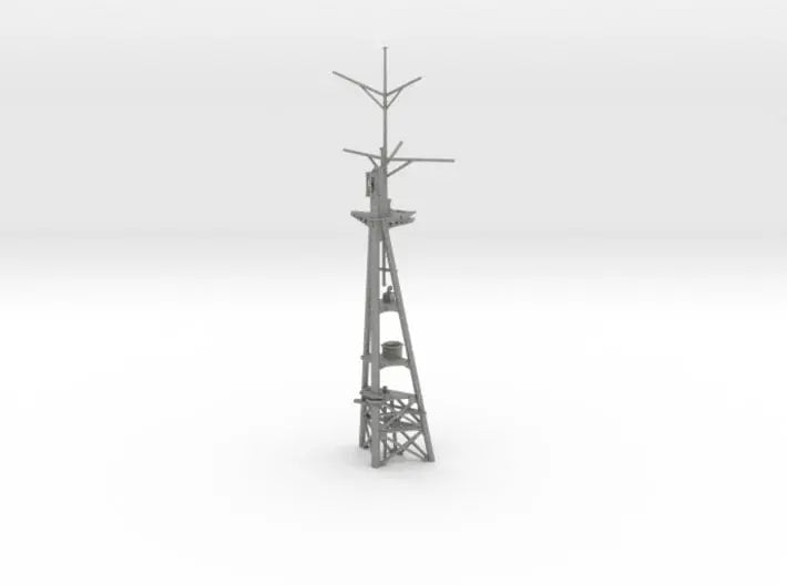 1/128 IJN Takao Structure Aft Mast - distefan 3d print