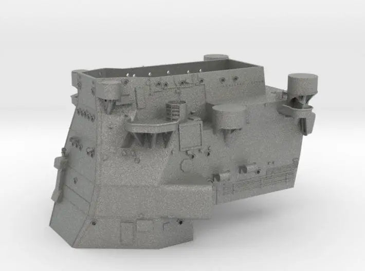 1/128 IJN Takao Structure Fore Deck 2 - distefan 3d print