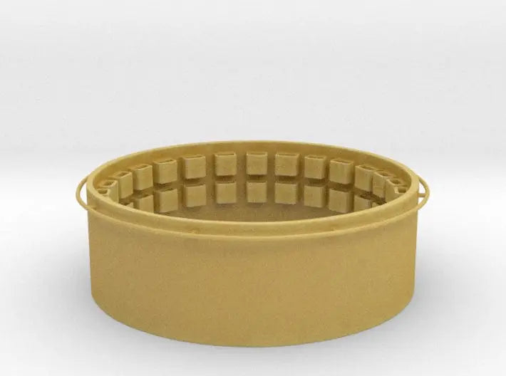 1/128 USN single 40mm Bofors tub - distefan 3d print
