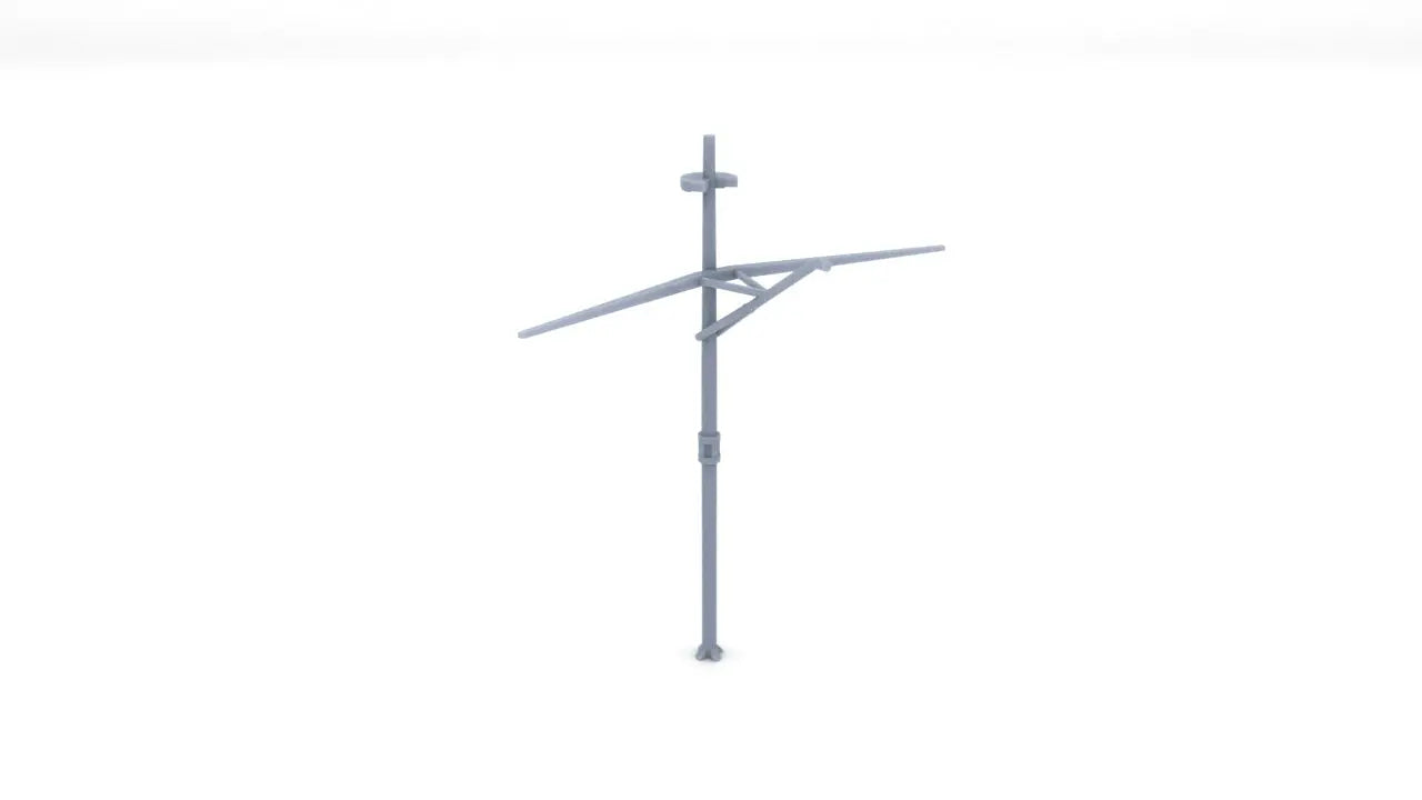 1/128 USS Missouri (BB-63) Aft Mast Resin3Dinteractive