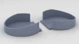 1/128 USS Missouri (BB-63) Deck 2 Aft 40mm Tubs Set