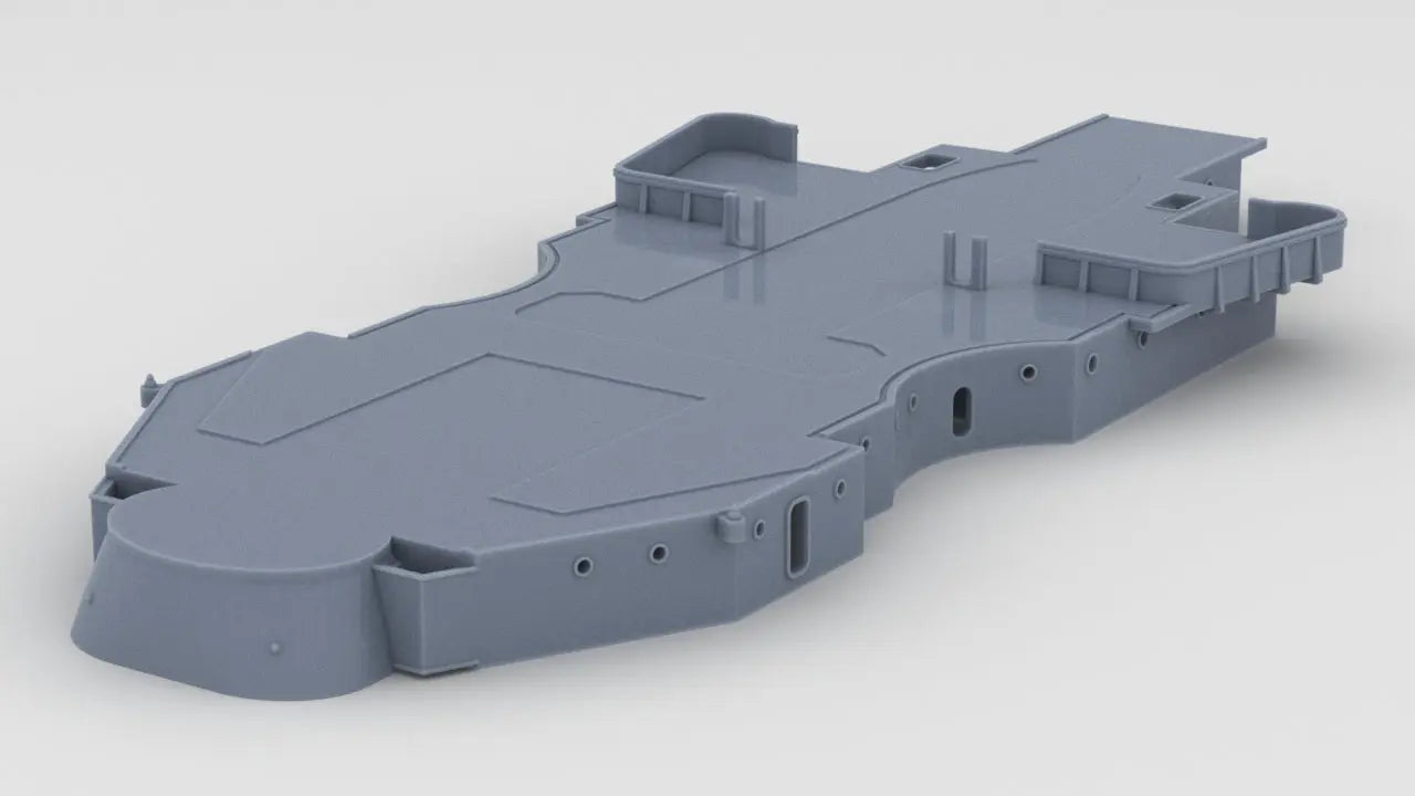 1/128 USS Missouri (BB-63) Forward Deck 3 3dspro