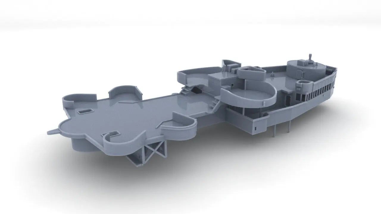 1/128 USS Missouri (BB-63) Forward Deck 5 3dspro