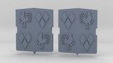 1/128 DKM Graf Spee Bow Motif Set (2pcs)