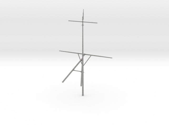 1/128 DKM Graf Spee Funnel Mast - distefan 3d print