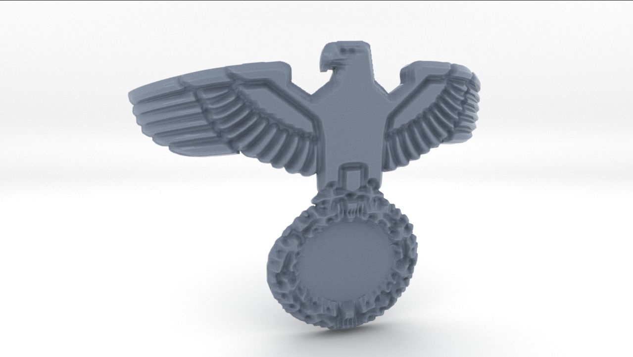 1/128 DKM Graf Spee Stern Eagle Motif Resin3Dinteractive