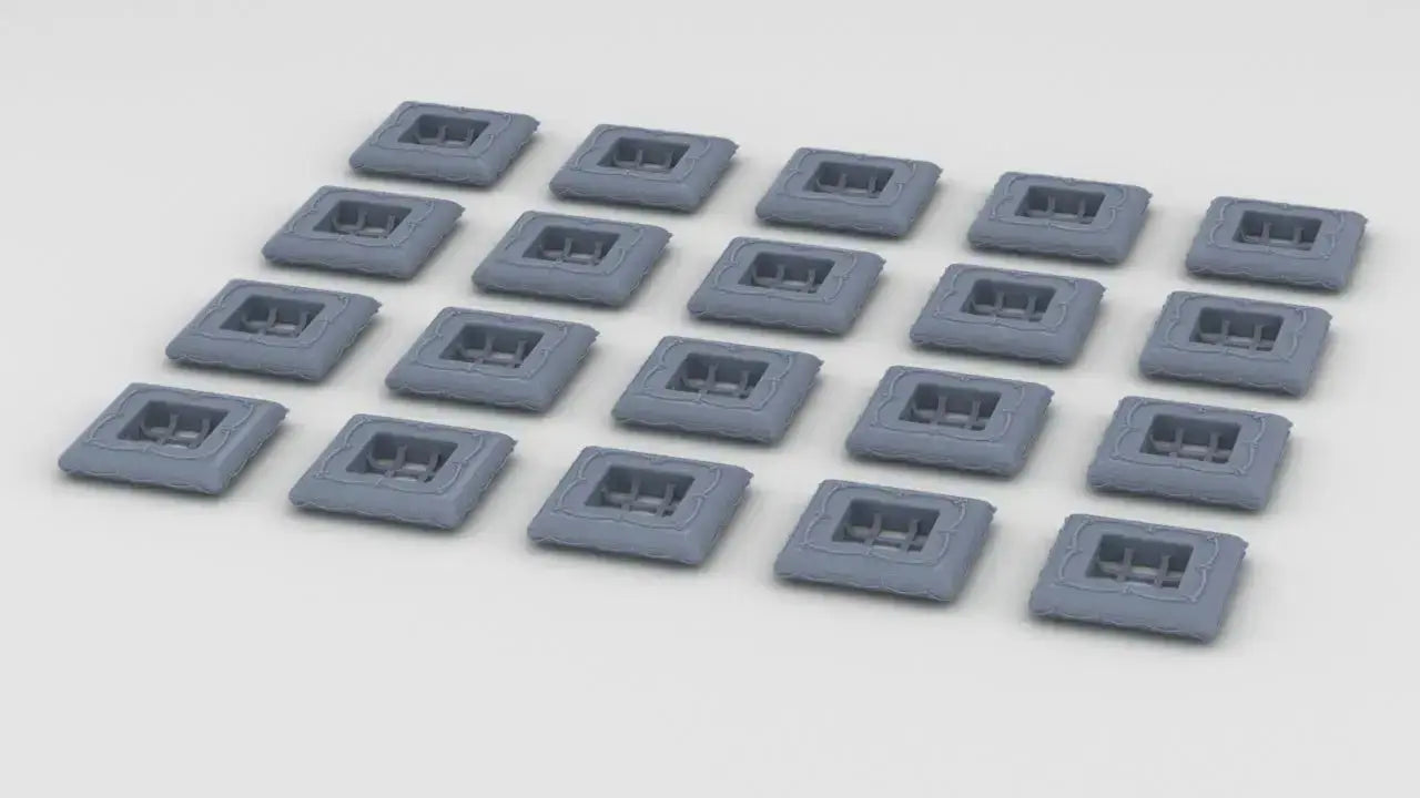 1/128 DKM Life Rafts Single Set (20pcs) - distefan 3d print