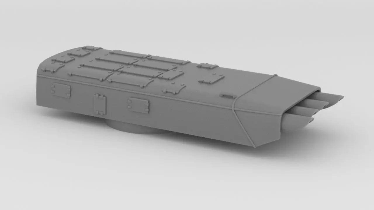 1/128 DKM Torpedo Tubes - distefan 3d print