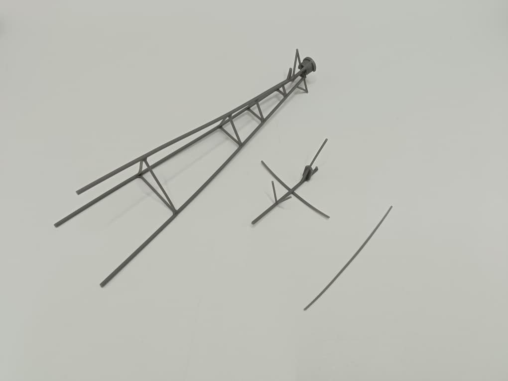 1/128 HMS Dido Forward Mast - distefan 3d print – alternate view