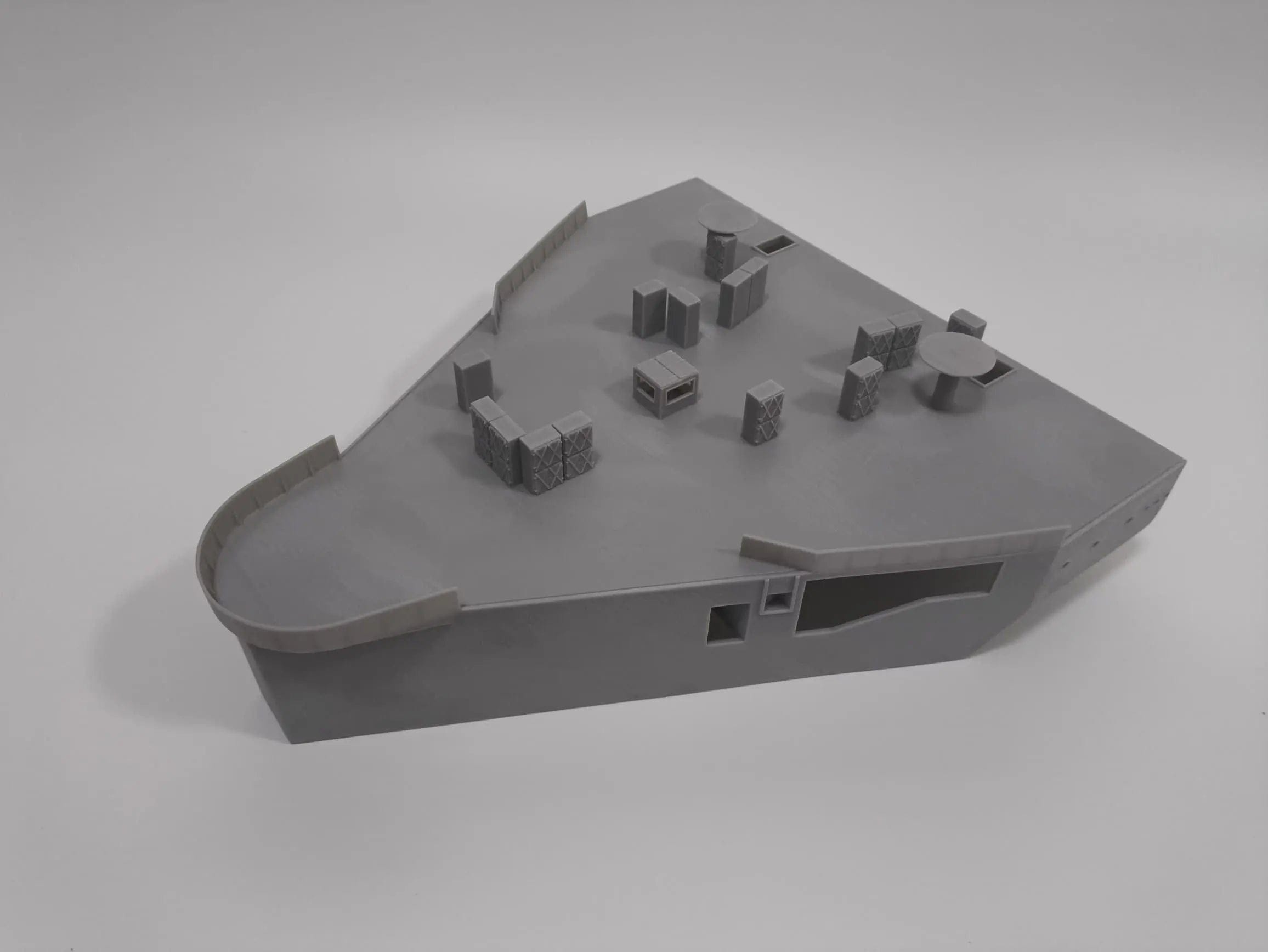 1/128 HMS Hood - Aft Deck 1 - distefan 3d print