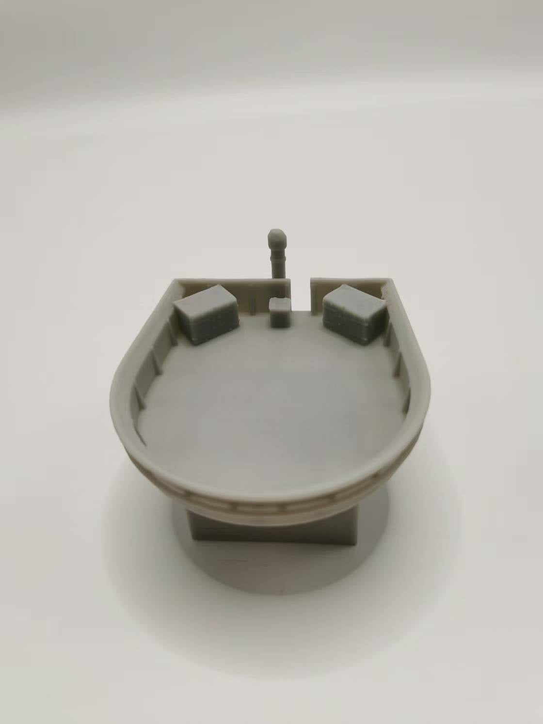 1/128 HMS Hood - Aft Deck 1 Housing - distefan 3d print