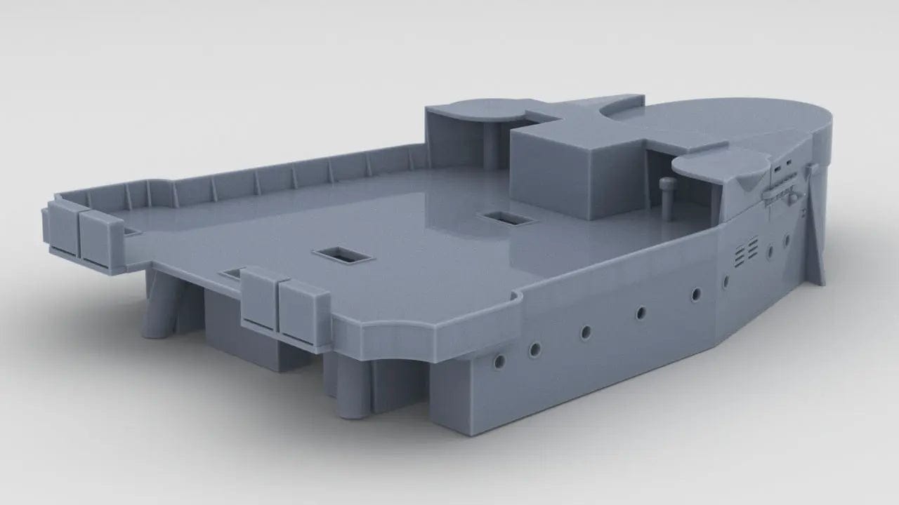 1/128 HMS Hood - Forward Deck 2 - distefan 3d print