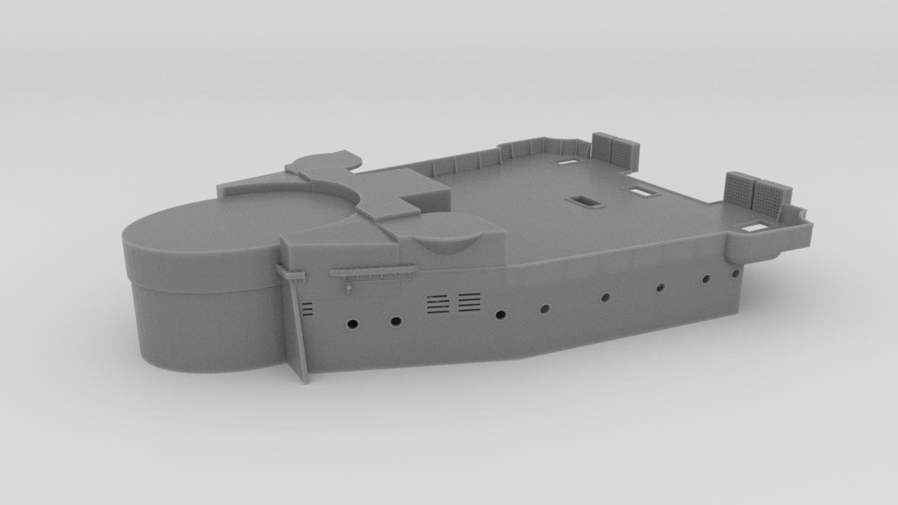 1/128 HMS Hood - Forward Deck 2 - distefan 3d print