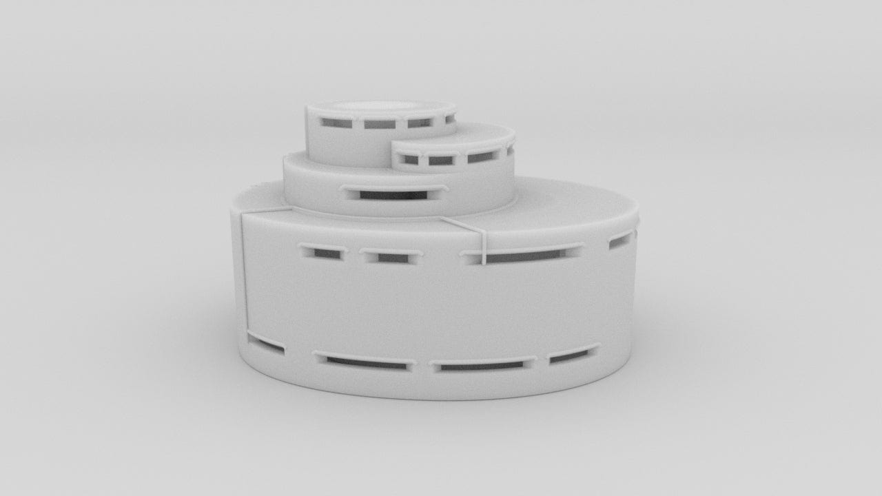 1/128 HMS Hood - Forward Deck 2 Housing - distefan 3d print