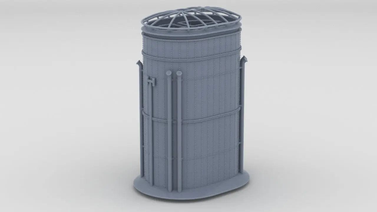 1/128 HMS Hood - Forward Funnel - distefan 3d print
