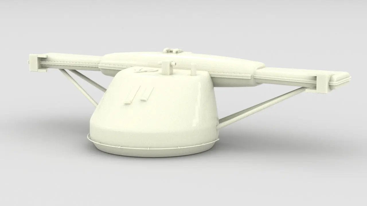 1/128 HMS Hood - Forward Rangefinder - distefan 3d print