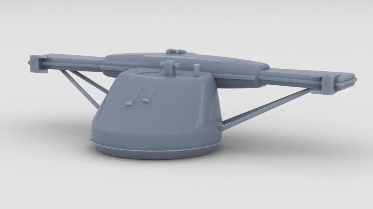1/128 HMS Hood - Forward Rangefinder - distefan 3d print