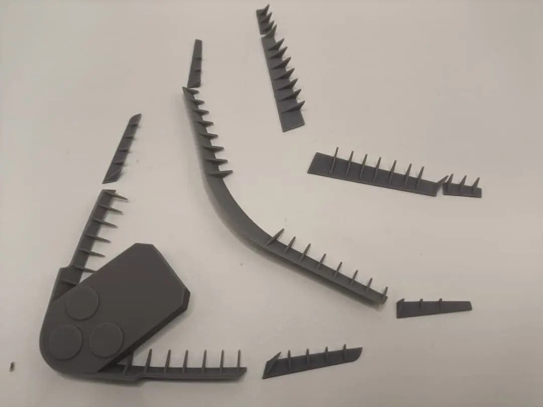 1/128 HMS Vanguard Breakwaters Set - distefan 3d print