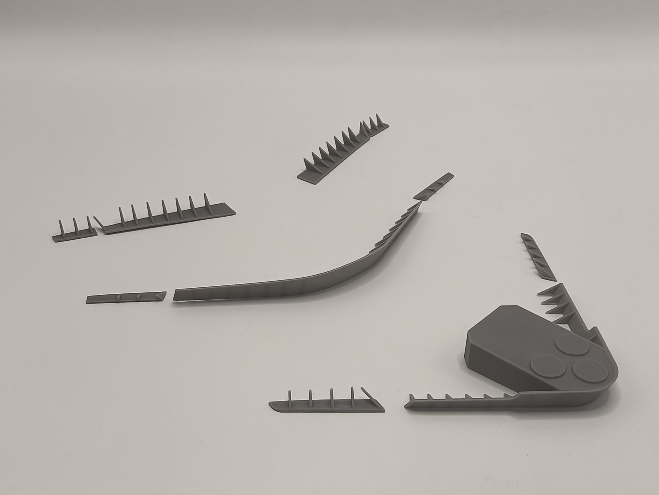 1/128 HMS Vanguard Breakwaters Set - distefan 3d print