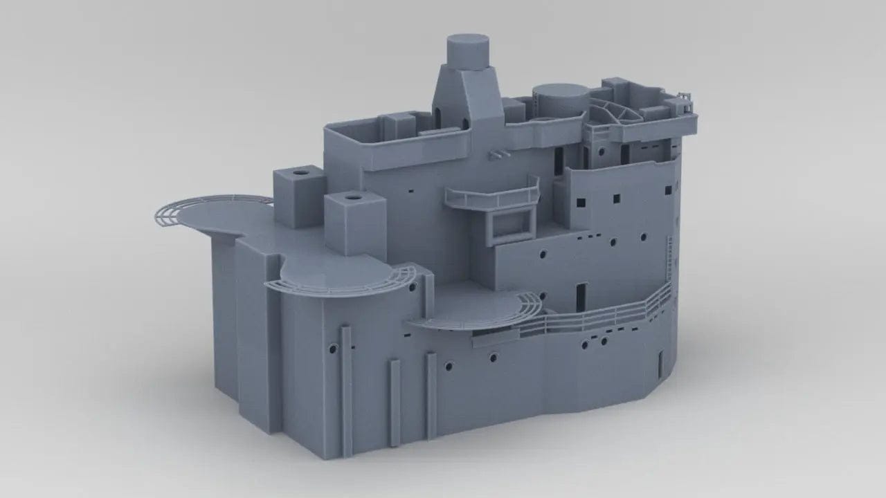 1/128 HMS Vanguard Set - distefan 3d print