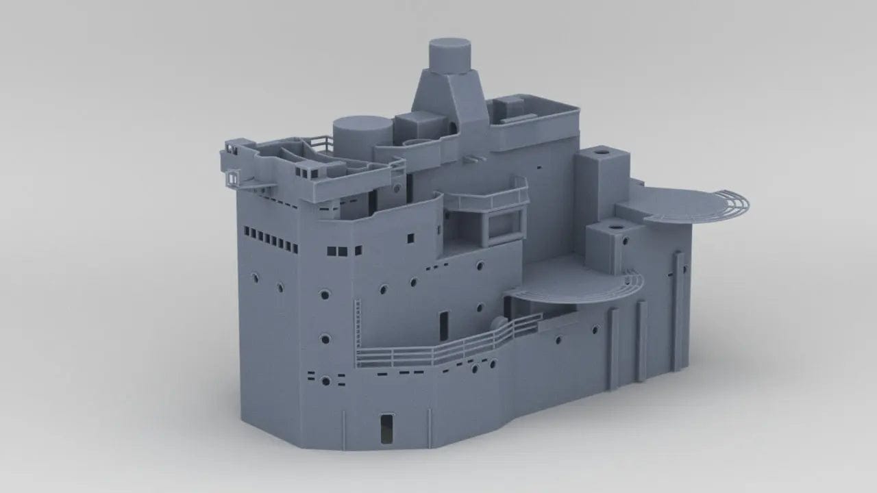 1/128 HMS Vanguard Set - distefan 3d print