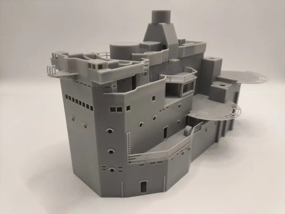 1/128 HMS Vanguard Structure Set - distefan 3d print