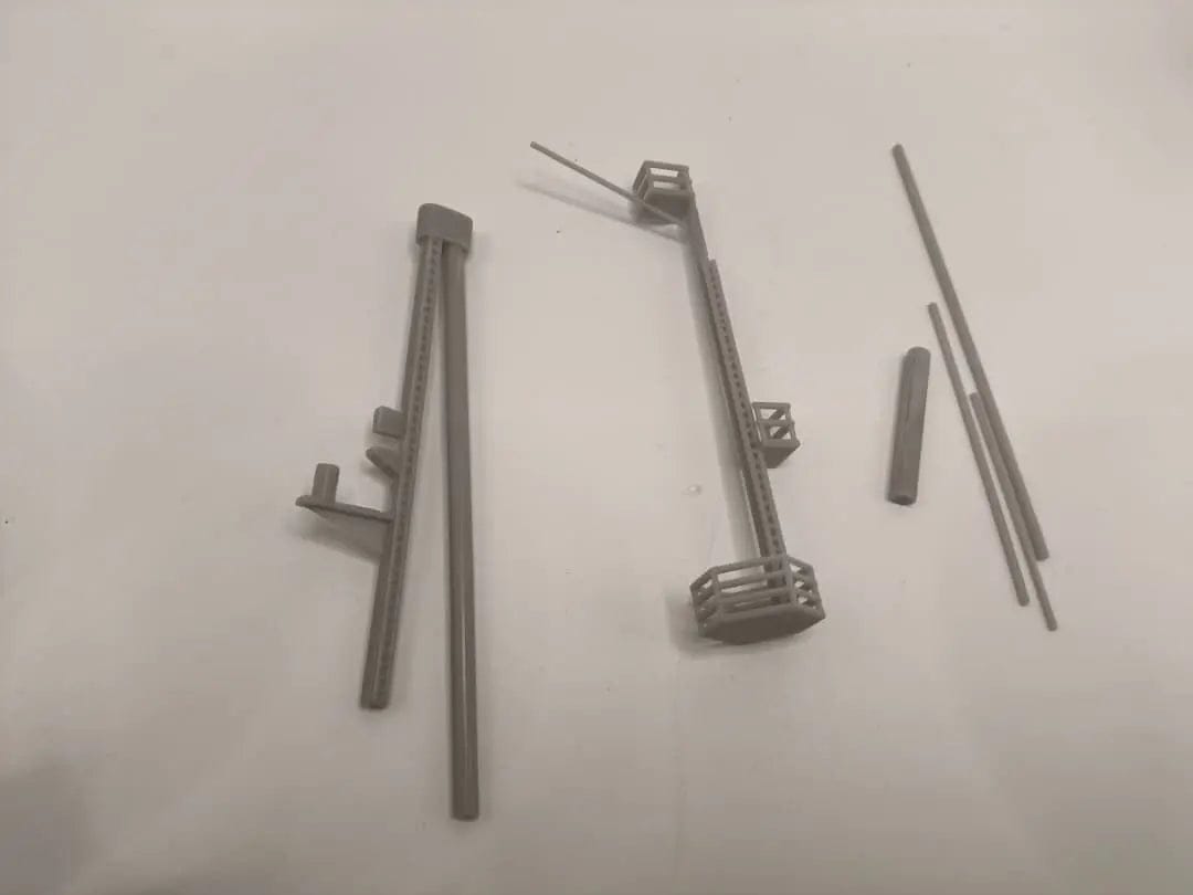 1/128 HMS Vanguard Structure Set - distefan 3d print