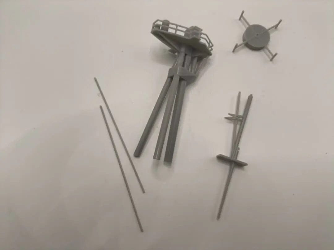 1/128 HMS Vanguard Structure Set - distefan 3d print