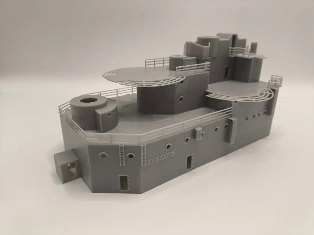 1/128 HMS Vanguard Structure Set - distefan 3d print