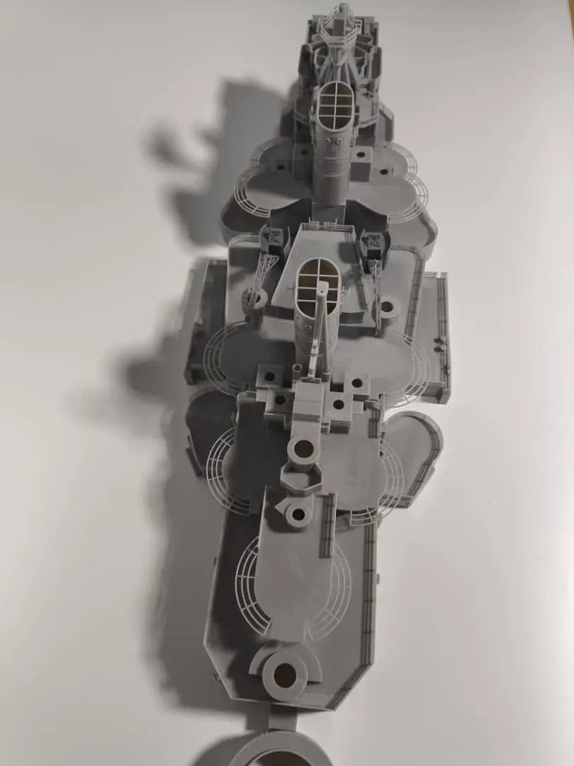 1/128 HMS Vanguard Structure Set - distefan 3d print