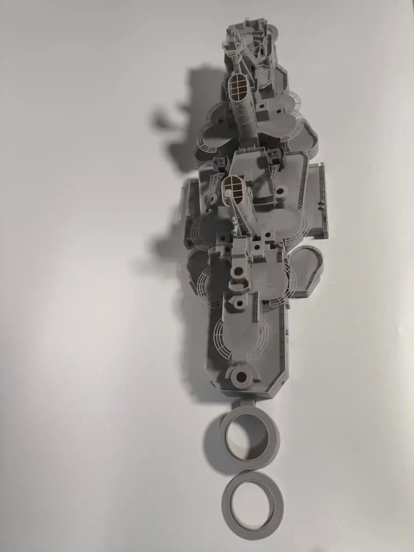 1/128 HMS Vanguard Structure Set - distefan 3d print