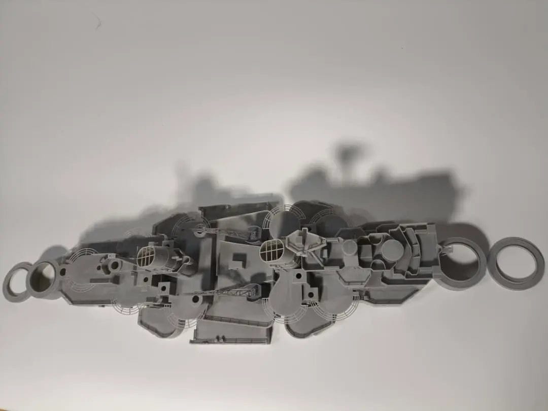 1/128 HMS Vanguard Structure Set - distefan 3d print