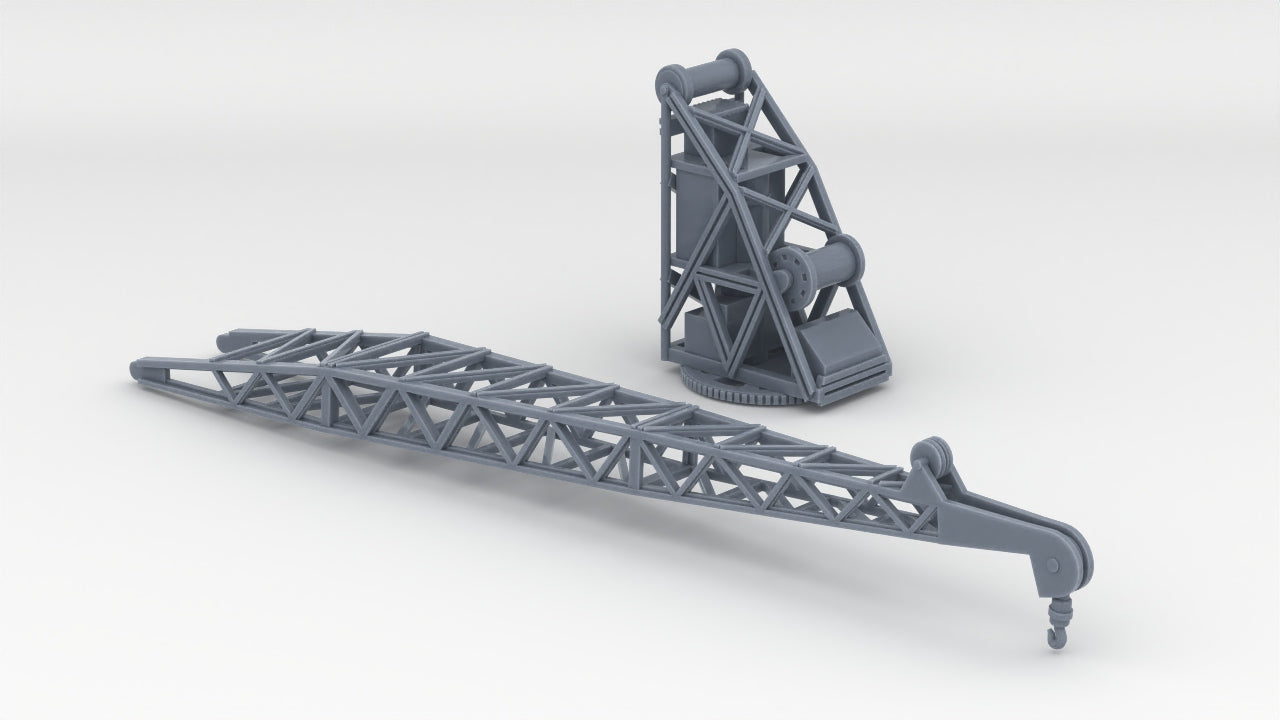 1/128 HMS Warspite Crane Protosoon – alternate view