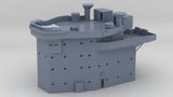 1/128 HMS Warspite Superstructure Forward Deck 2