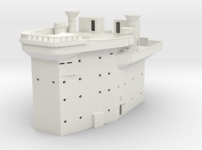 1/128 HMS Warspite Superstructure Fore Deck2 - distefan 3d print