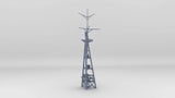 1/128 IJN Takao Structure Aft Mast