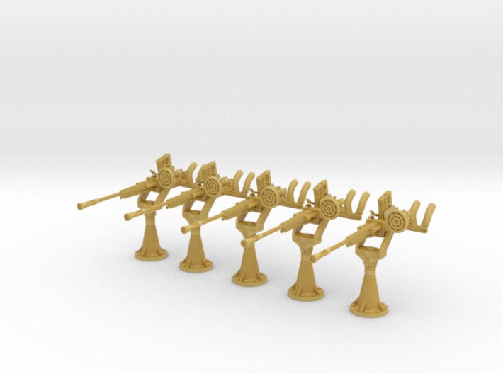 1/128 IJN type 96 25mm single set 5pcs - distefan 3d print