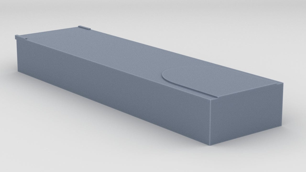1/128 USS Missouri (BB-63) Amidships Deck 3 - distefan 3d print