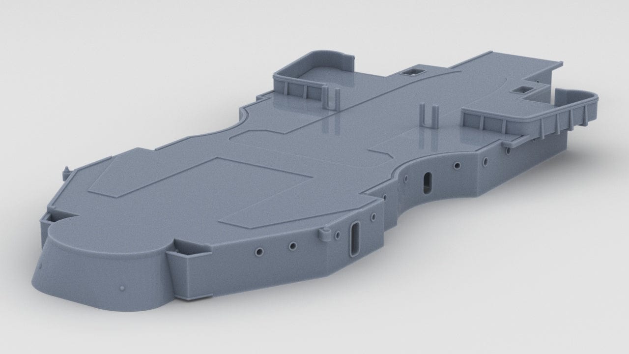 1/128 USS Missouri (BB-63) Forward Deck 3 - distefan 3d print