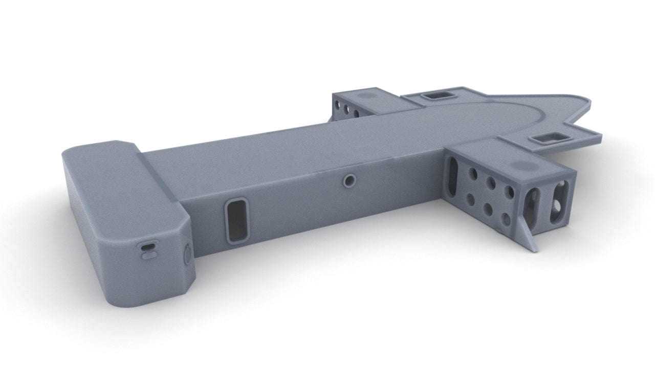 1/128 USS Missouri (BB-63) Forward Deck 4 Bellow Funnel - distefan 3d print