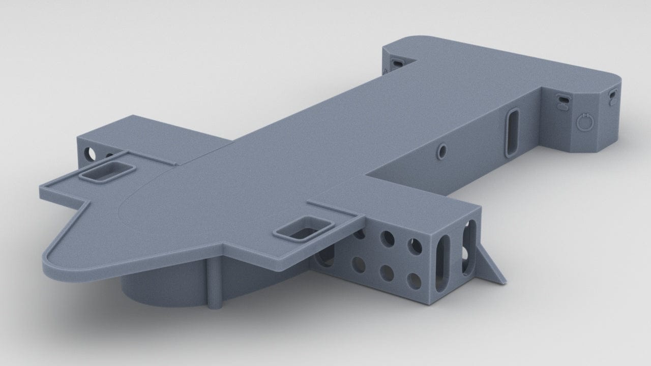 1/128 USS Missouri (BB-63) Forward Deck 4 Bellow Funnel - distefan 3d print