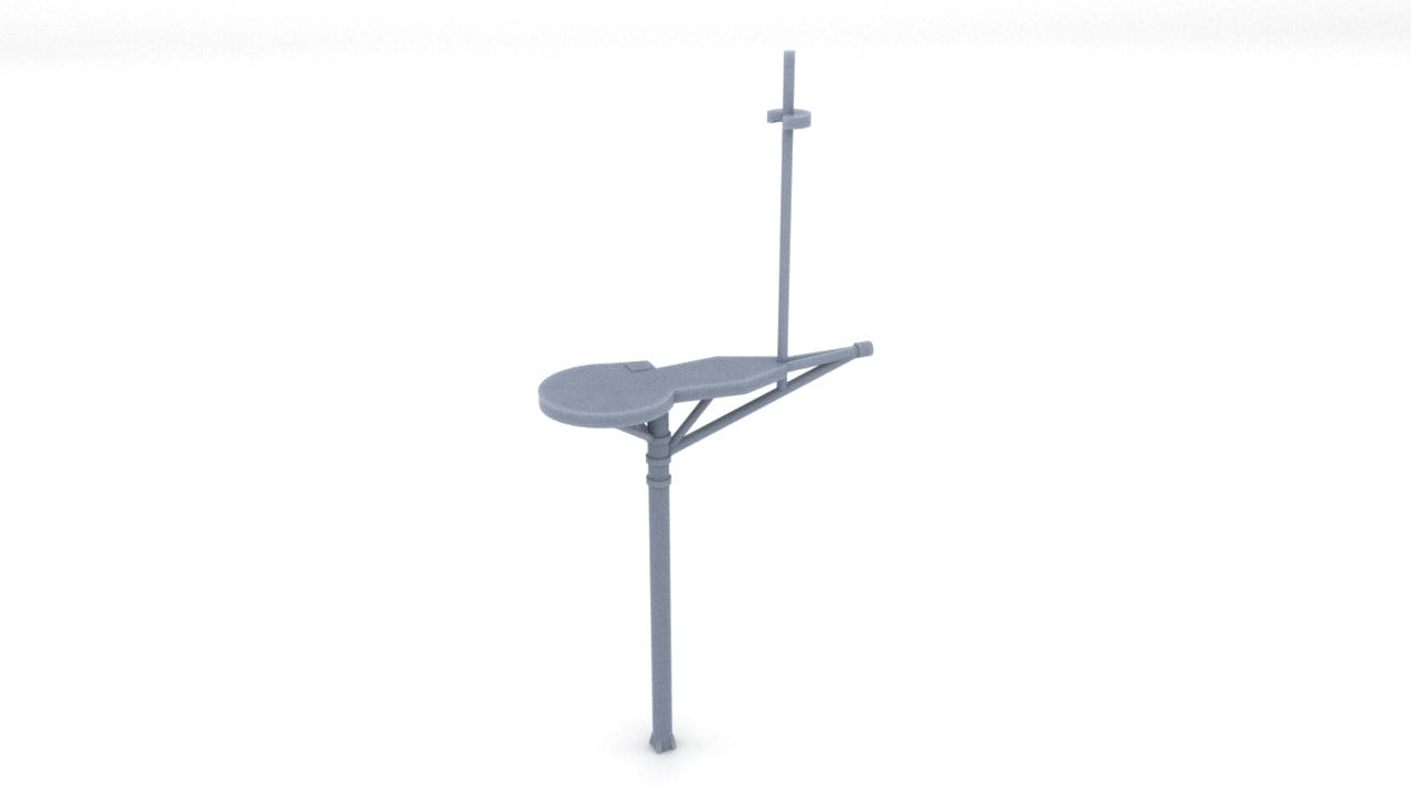 1/128 USS Missouri (BB-63) Forward Mast - distefan 3d print