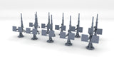 1/135 USN 20mm Oerlikon Mk10 Shielded Elev. Set (10pcs)