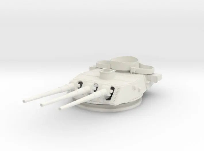 1/144 BB59 16in (410mm) 45 caliber Mk6 turret 3 - distefan 3d print