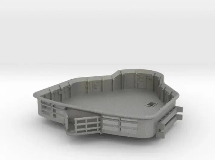 1/144 Bismarck bridge for foretop deck - distefan 3d print
