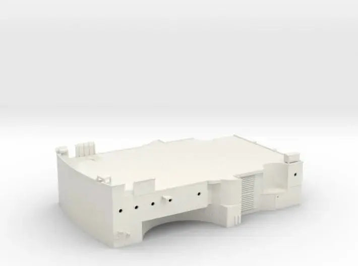 1/144 Bismarck lower bridge deck #1 - distefan 3d print