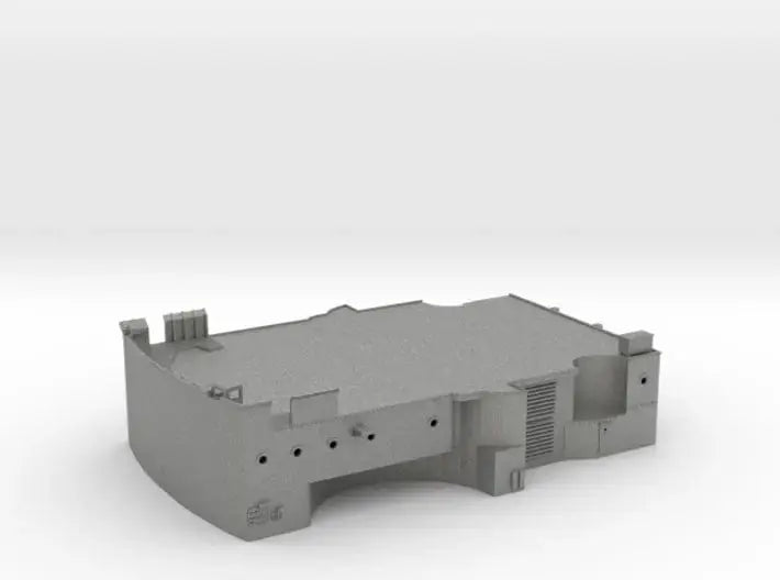 1/144 Bismarck lower bridge deck #1 - distefan 3d print