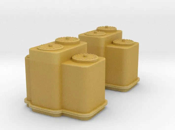 1/144 Bismarck stern deck hatch v9 set - distefan 3d print