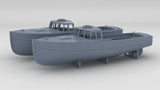 1/144 DKM 11m Launch Boat Set (2pcs)